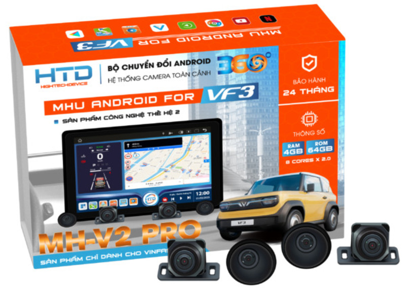 Bộ Chuyển đổi màn hình Android VF3 – MH-V2 PRO